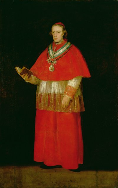 Cardinal Don Luis de Bourbon by Francisco de Goya